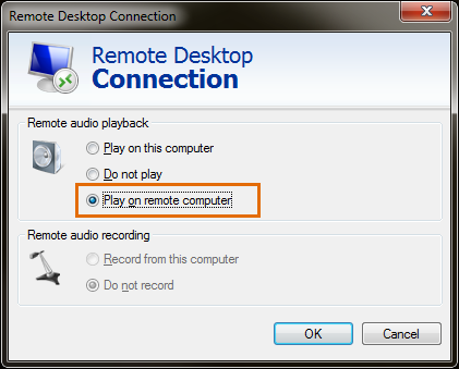 Audio Settings